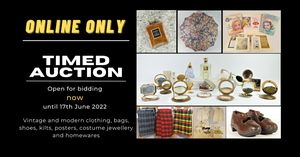 Timed Auction Live until 17th June - Handbags and glad rags video!